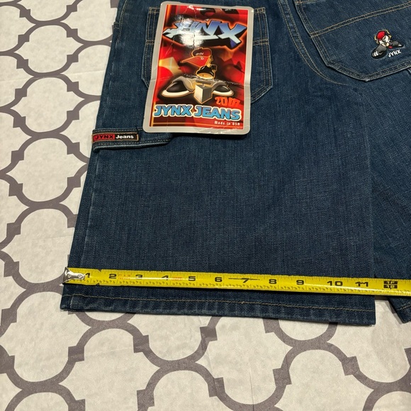 Vintage Jynx Jeans Kids 11-12 Made In USA Y2K Baggy Wide JNCO Skater Rare New - Picture 9 of 11